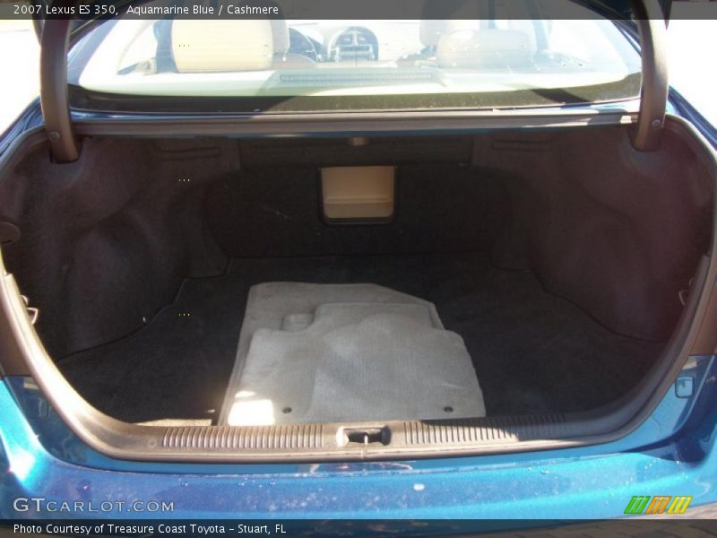 Aquamarine Blue / Cashmere 2007 Lexus ES 350