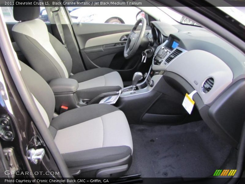 Black Granite Metallic / Jet Black/Medium Titanium 2011 Chevrolet Cruze LS