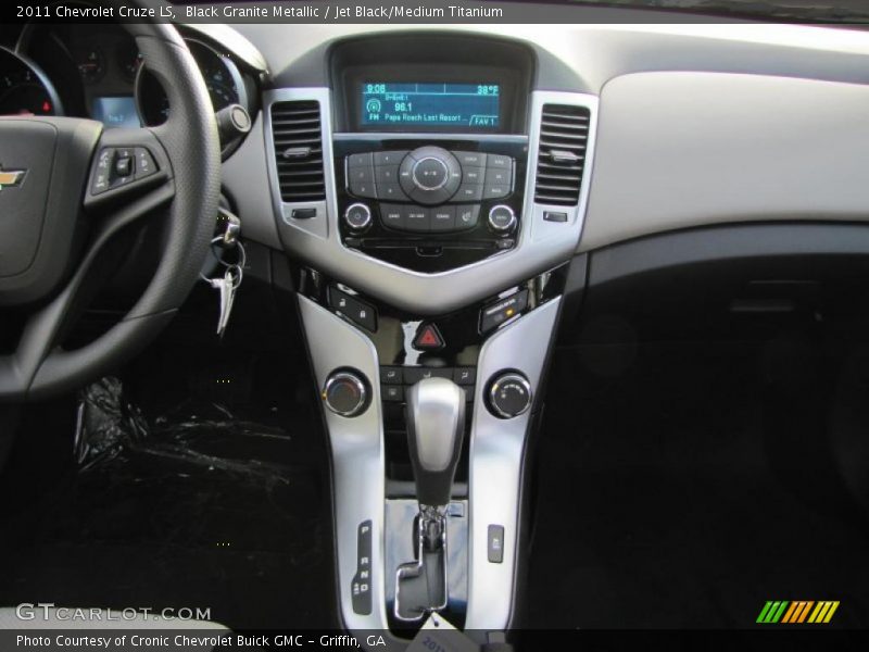 Black Granite Metallic / Jet Black/Medium Titanium 2011 Chevrolet Cruze LS