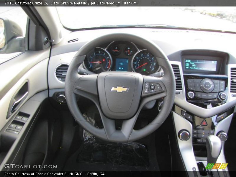 Black Granite Metallic / Jet Black/Medium Titanium 2011 Chevrolet Cruze LS