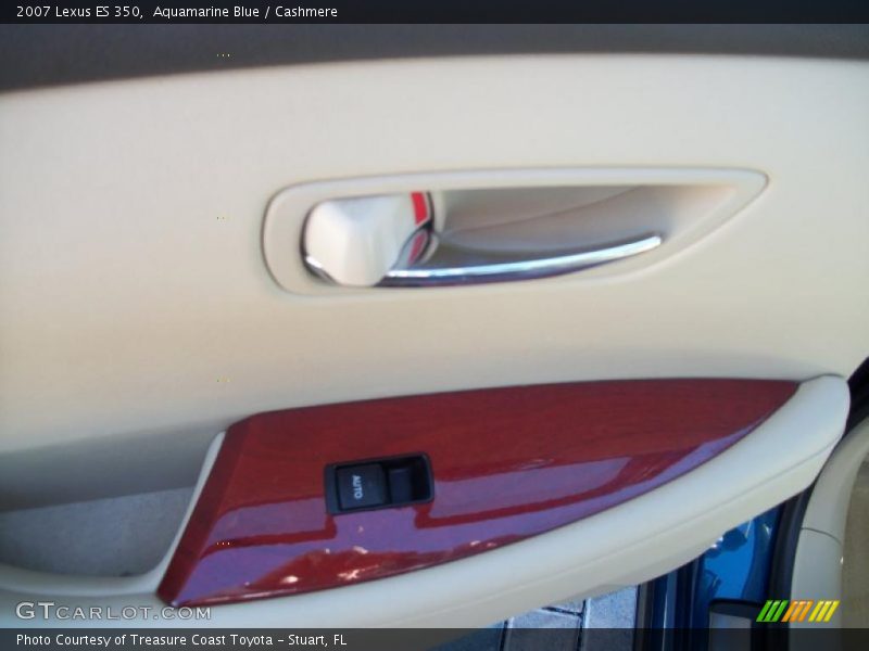 Aquamarine Blue / Cashmere 2007 Lexus ES 350