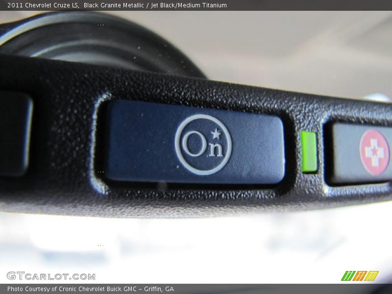Black Granite Metallic / Jet Black/Medium Titanium 2011 Chevrolet Cruze LS