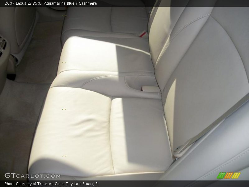 Aquamarine Blue / Cashmere 2007 Lexus ES 350