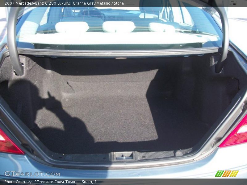 Granite Grey Metallic / Stone 2007 Mercedes-Benz C 280 Luxury