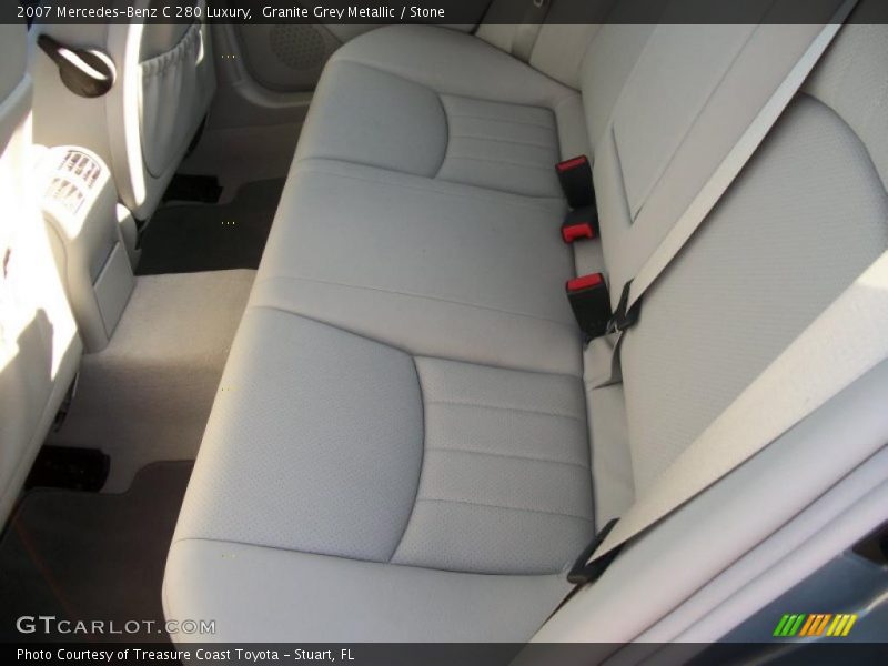 Granite Grey Metallic / Stone 2007 Mercedes-Benz C 280 Luxury