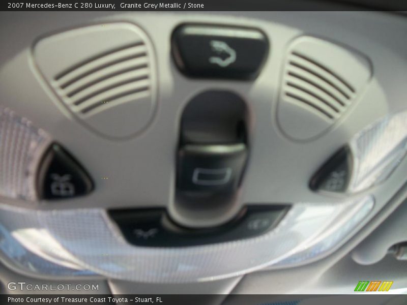 Granite Grey Metallic / Stone 2007 Mercedes-Benz C 280 Luxury