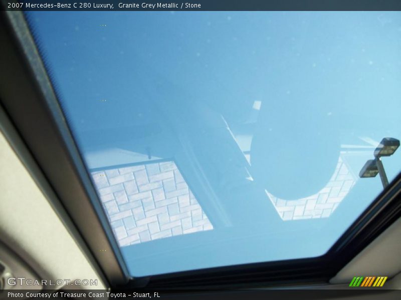 Granite Grey Metallic / Stone 2007 Mercedes-Benz C 280 Luxury