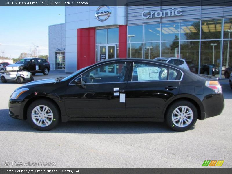 Super Black / Charcoal 2011 Nissan Altima 2.5 S