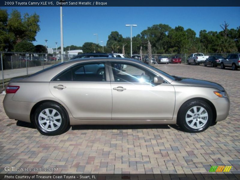 Desert Sand Metallic / Bisque 2009 Toyota Camry XLE V6