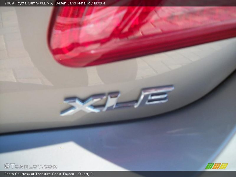 Desert Sand Metallic / Bisque 2009 Toyota Camry XLE V6