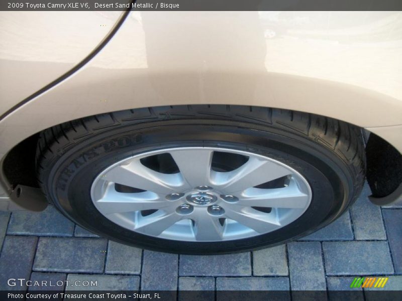 Desert Sand Metallic / Bisque 2009 Toyota Camry XLE V6