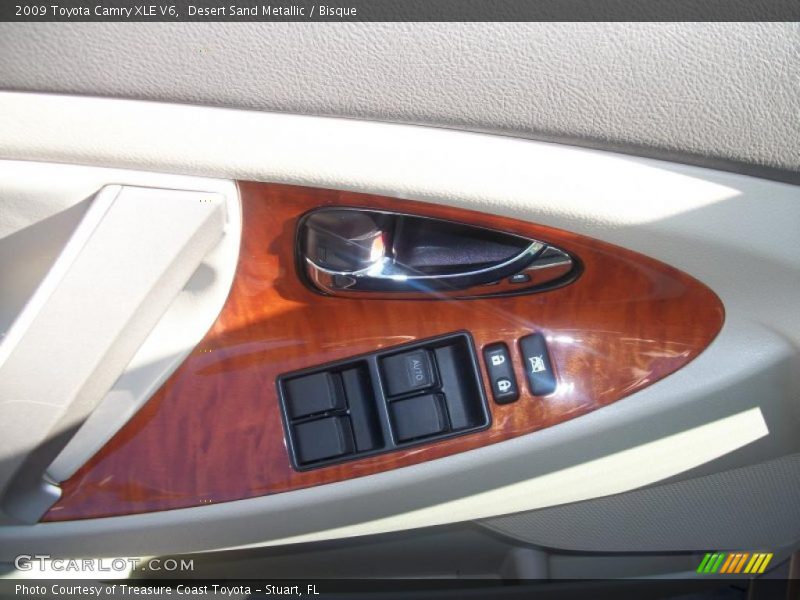 Desert Sand Metallic / Bisque 2009 Toyota Camry XLE V6