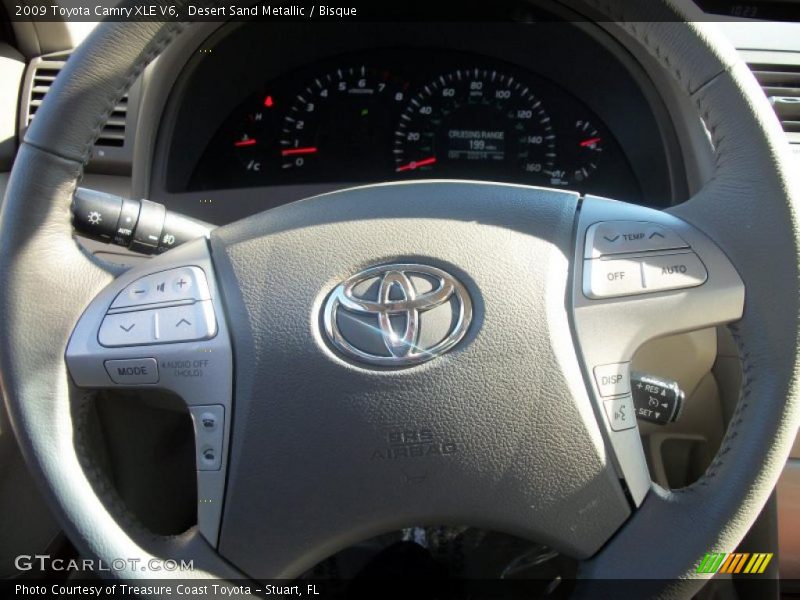 Desert Sand Metallic / Bisque 2009 Toyota Camry XLE V6