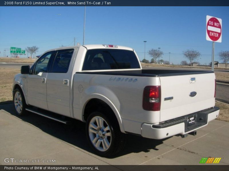  2008 F150 Limited SuperCrew White Sand Tri-Coat