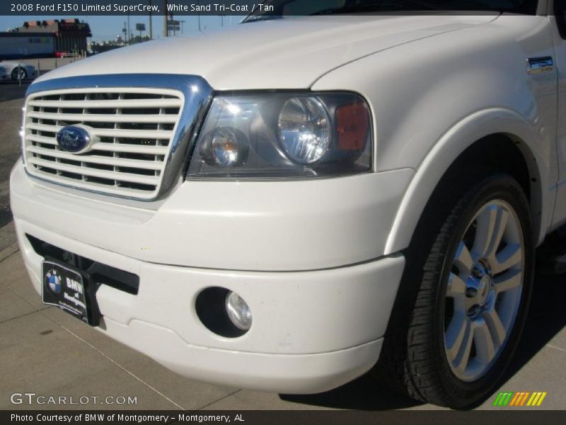 White Sand Tri-Coat / Tan 2008 Ford F150 Limited SuperCrew