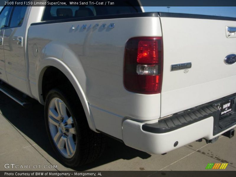 White Sand Tri-Coat / Tan 2008 Ford F150 Limited SuperCrew