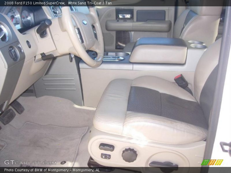 White Sand Tri-Coat / Tan 2008 Ford F150 Limited SuperCrew