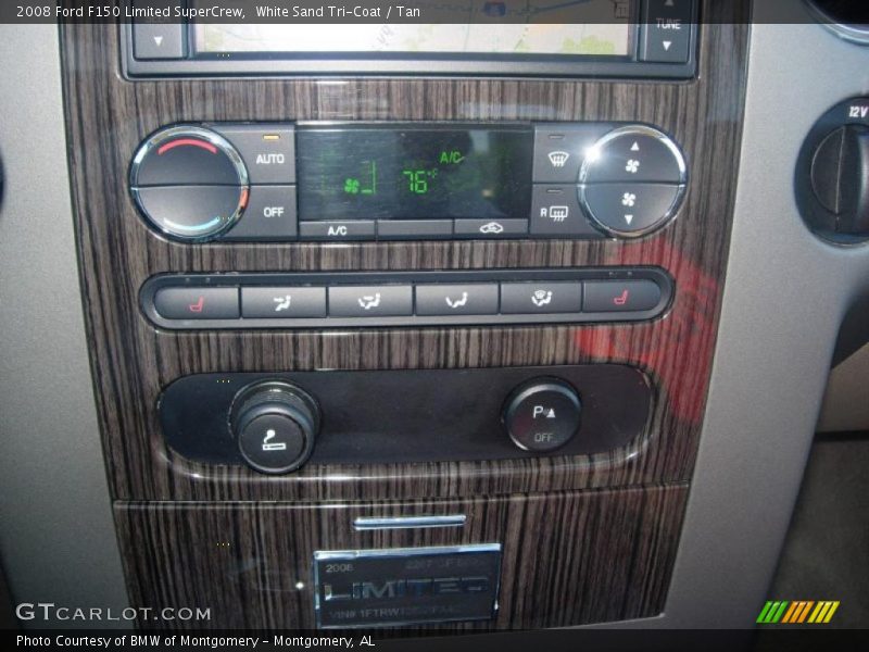 Controls of 2008 F150 Limited SuperCrew