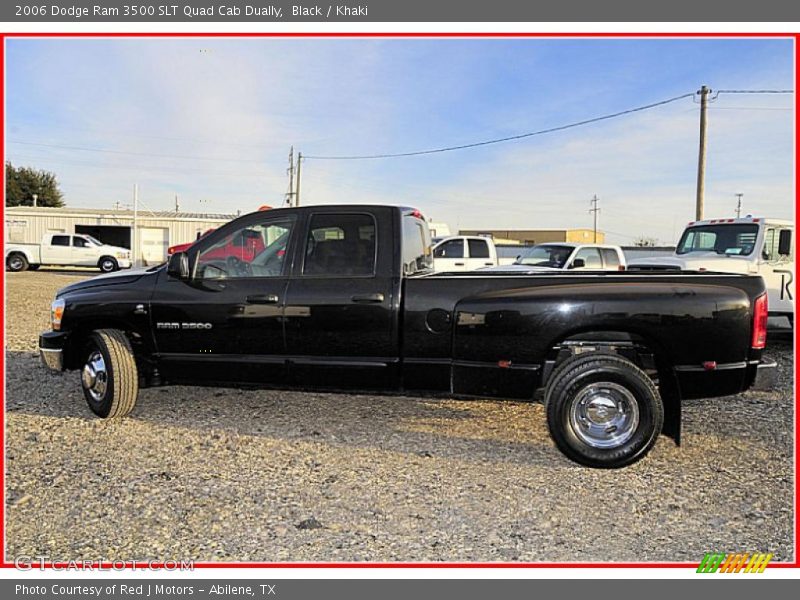 Black / Khaki 2006 Dodge Ram 3500 SLT Quad Cab Dually