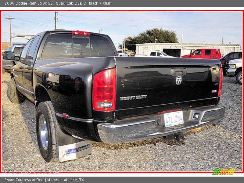 Black / Khaki 2006 Dodge Ram 3500 SLT Quad Cab Dually