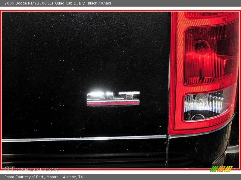 Black / Khaki 2006 Dodge Ram 3500 SLT Quad Cab Dually