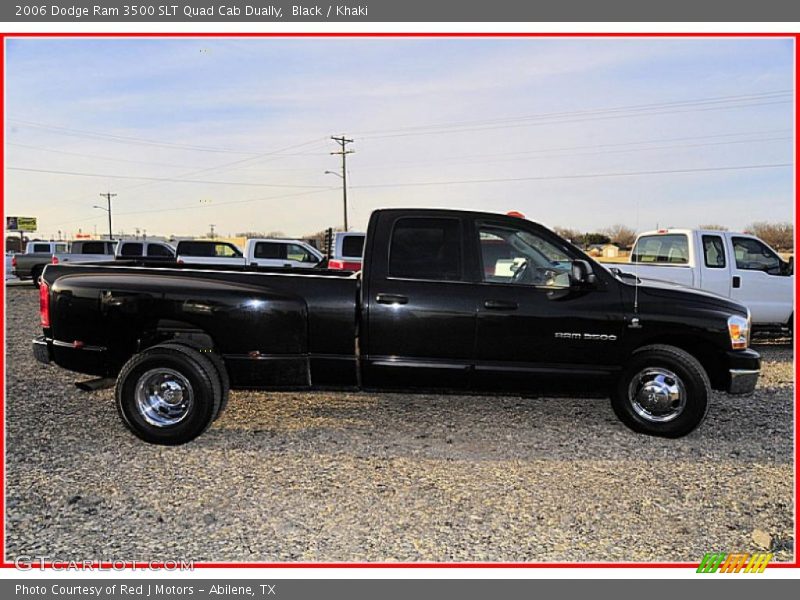 Black / Khaki 2006 Dodge Ram 3500 SLT Quad Cab Dually