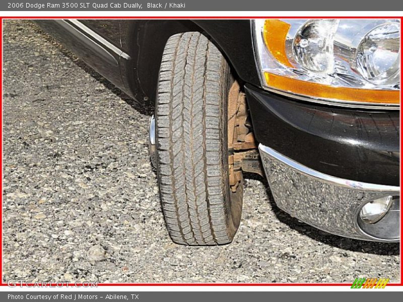 Black / Khaki 2006 Dodge Ram 3500 SLT Quad Cab Dually