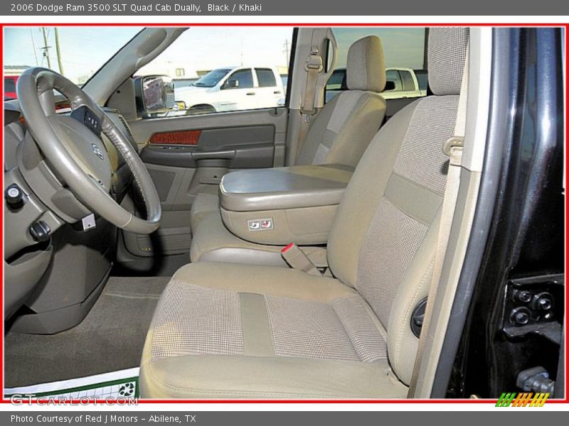 Black / Khaki 2006 Dodge Ram 3500 SLT Quad Cab Dually