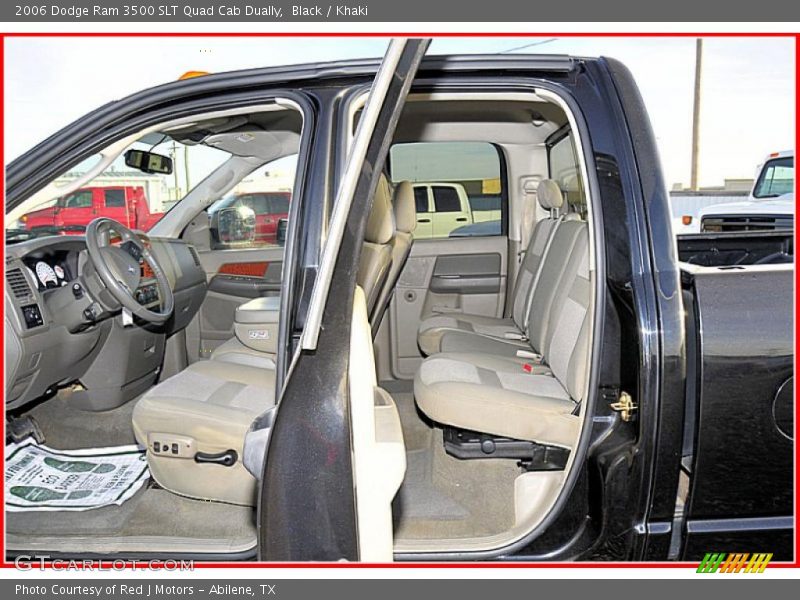 Black / Khaki 2006 Dodge Ram 3500 SLT Quad Cab Dually