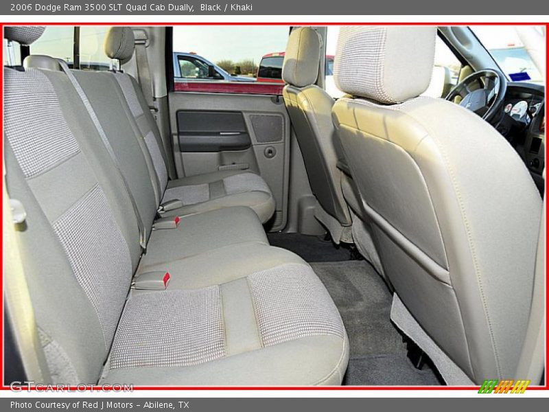 Black / Khaki 2006 Dodge Ram 3500 SLT Quad Cab Dually