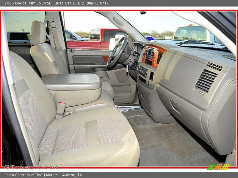 Black / Khaki 2006 Dodge Ram 3500 SLT Quad Cab Dually