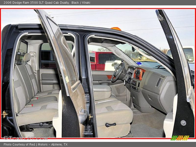 Black / Khaki 2006 Dodge Ram 3500 SLT Quad Cab Dually