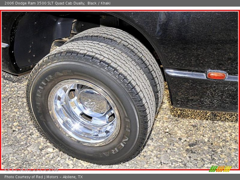 Black / Khaki 2006 Dodge Ram 3500 SLT Quad Cab Dually