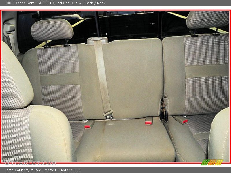 Black / Khaki 2006 Dodge Ram 3500 SLT Quad Cab Dually