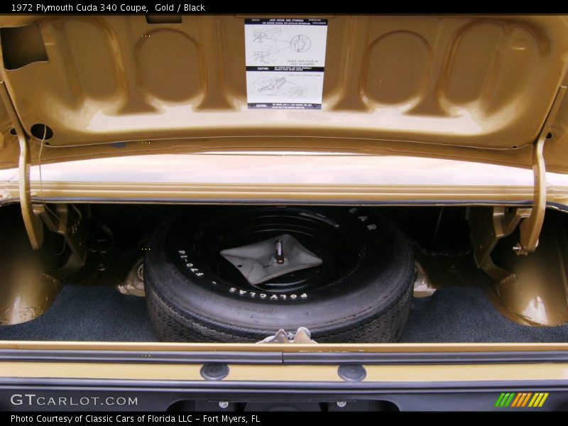  1972 Cuda 340 Coupe Trunk