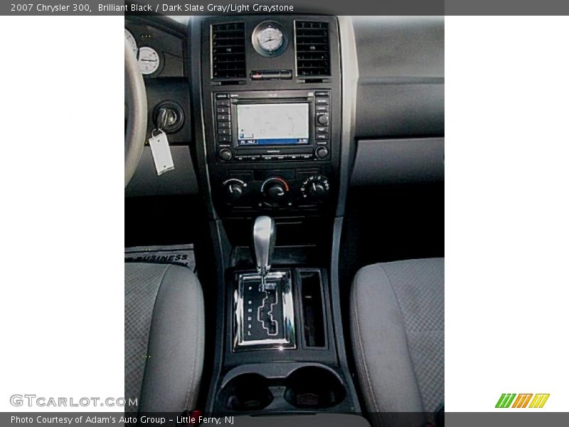 Brilliant Black / Dark Slate Gray/Light Graystone 2007 Chrysler 300