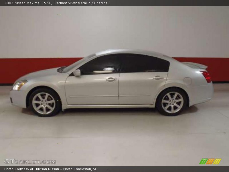 Radiant Silver Metallic / Charcoal 2007 Nissan Maxima 3.5 SL