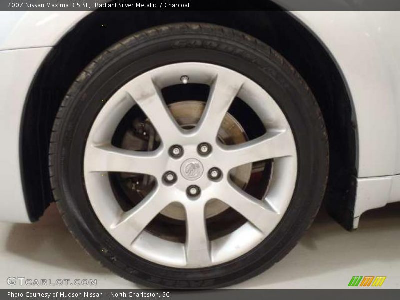 Radiant Silver Metallic / Charcoal 2007 Nissan Maxima 3.5 SL
