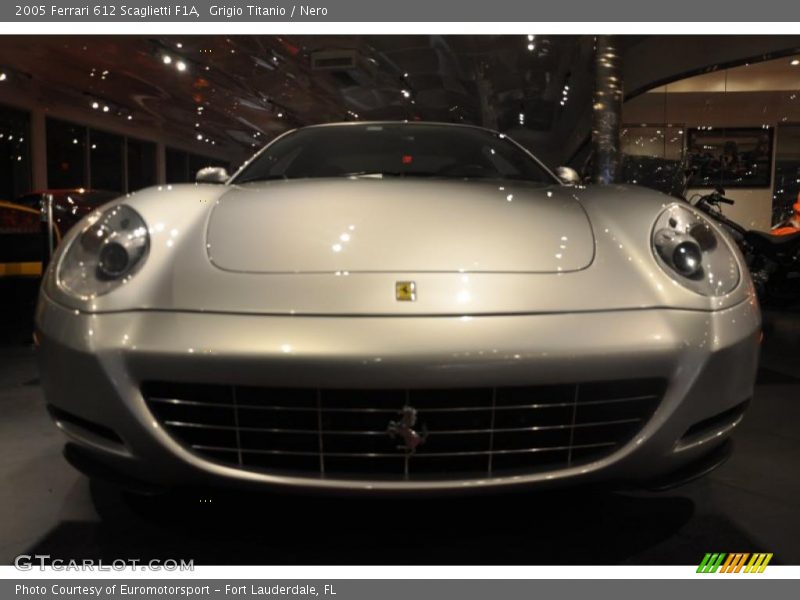 Grigio Titanio / Nero 2005 Ferrari 612 Scaglietti F1A