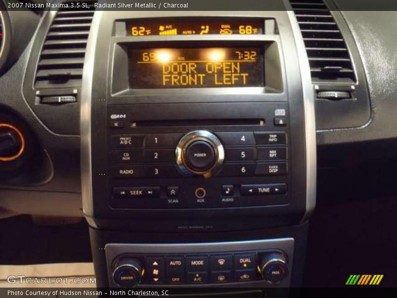 Radiant Silver Metallic / Charcoal 2007 Nissan Maxima 3.5 SL