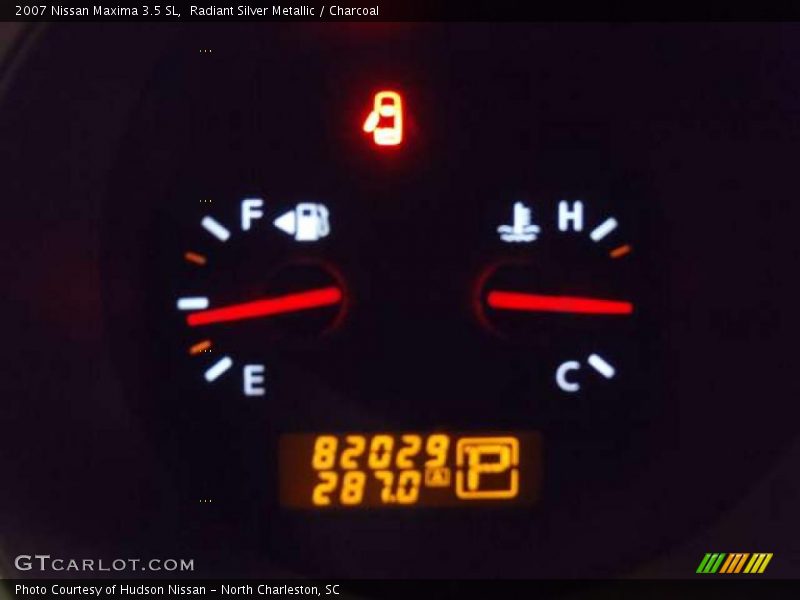 Radiant Silver Metallic / Charcoal 2007 Nissan Maxima 3.5 SL