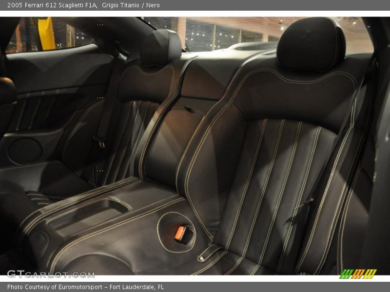  2005 612 Scaglietti F1A Nero Interior