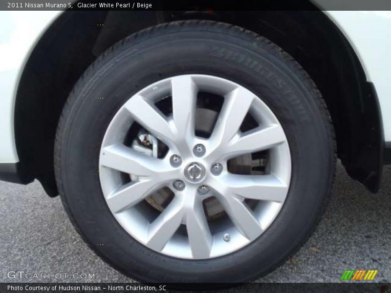 Glacier White Pearl / Beige 2011 Nissan Murano S