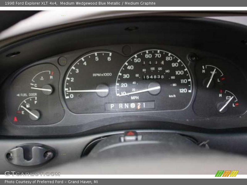  1998 Explorer XLT 4x4 XLT 4x4 Gauges