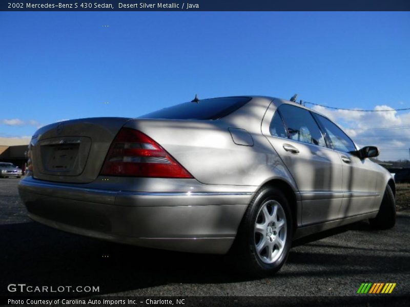 Desert Silver Metallic / Java 2002 Mercedes-Benz S 430 Sedan