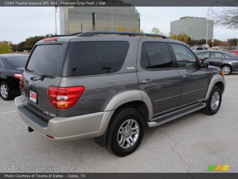 Phantom Gray Pearl / Oak 2004 Toyota Sequoia SR5 4x4