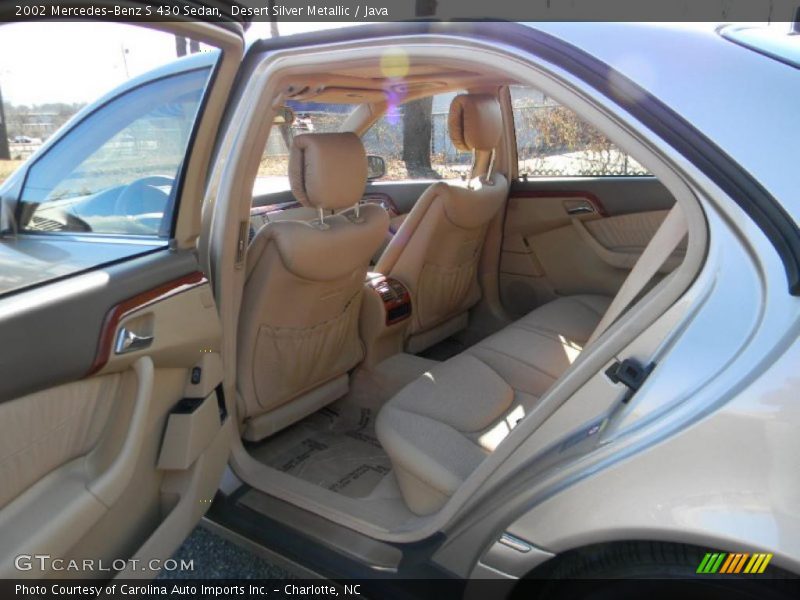 Desert Silver Metallic / Java 2002 Mercedes-Benz S 430 Sedan