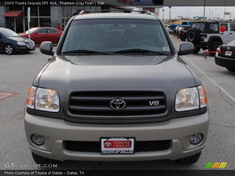 Phantom Gray Pearl / Oak 2004 Toyota Sequoia SR5 4x4