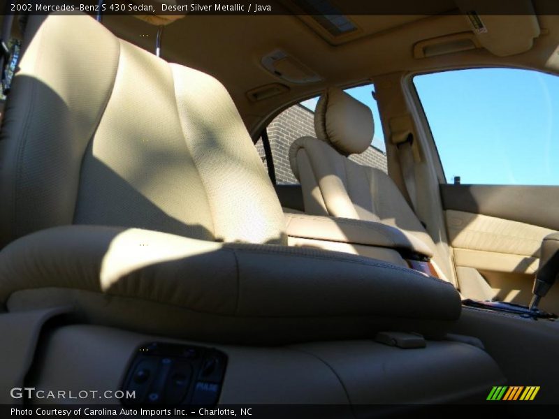 Desert Silver Metallic / Java 2002 Mercedes-Benz S 430 Sedan