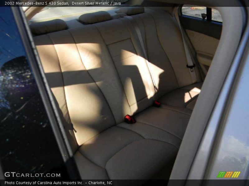 Desert Silver Metallic / Java 2002 Mercedes-Benz S 430 Sedan